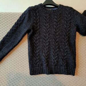 NWOT Banana Republic Dark Gray Cable Knit Sweater